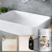 Stone Cleaning Powder | 5.3 oz Stone Cleaning Powder - Protective Stone Maintenance Tile Polishing Powder for Bathroom Kitchen Outdoor Use - Buy Online on GoSupps.com