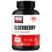 Force Factor Elderberry Capsules Immunity Supplement and Antioxidants Supplement for Men and Women Daily Immunity Boost Vegan No Gelatin Non-GMO 100 Vegetable Capsules
