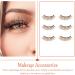 Luxshiny 3 Pairs Halloween Lashes Halloween Eyelashes Natural Fake Lashes Women s Suits Masquerade Fake Lashes Halloween Color Makeup Eyelash Fake Eyelash Thicken Set Miss - Buy Online on GoSupps.com