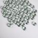 Hisredsun 290 pieces of glass pebbles 1.35 kg flat marble pearls vase filling stones fire glass stones artificial crystals gemstones decorative stones river pebbles for aquarium flowerpot landscape construction around colorless