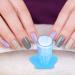 Minkissy 6PC Nail Art Tool Set - Clear Silicone Stamper & Nail Scraper for Salon Quality Results - Buy Online on GoSupps.com