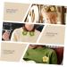 EXCEART 50 Pcs Hairpin Accessories Bow Phone Case Knitted Flowers Patches Puff Flower Diy Charm Child Plaque - Buy Online on GoSupps.com