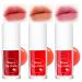 EONFAVE Lipstick waterproof long lasting matte quick drying tinted lip gloss lightweight and soft highly pigmented fruit flavor lip stain for lips and cheeks
