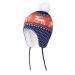 LANGZHEN Toddler Kids Infant Winter Hat Earflap Knit Warm Cap Fleece Lined Beanie for Baby Boys Girls 1-2 Years Deer-Navy blue