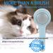 Cat Brush for Shedding and Dematting - Self Cleaning Slicker Brush for Dogs and Cats Grooming Tool - Buy Online on GoSupps.com