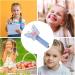 Telephone Wire Hair Bands Girls | Stylish Hair Tie Set Teens | Colorful Hair Bands Girls | Designed for Girls Kids and Teens Providing Practical and Fashionable Options for Ponytails and Hairstyles Blue - Buy Online on GoSupps.com