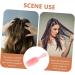 Cool Hiya Scalp Brush - Pot Scrubber for Hair Washing & Head Massage | Style & Cleanse with ABS Hair Scalp Washer (Pink) - Buy Online on GoSupps.com