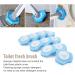 dieyyuca Disposable Toilet Cleaning System Disposable Toilet Flushable Refill Brush Flushable Refills - 60 Refills - Buy Online on GoSupps.com