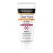 Neutrogena Clear Face Liquid Sunscreen for Acne-Prone Skin Broad Spectrum SPF 30 Sunscreen Lotion with Helioplex Oxybenzone-Free Oil-Free Fragrance-Free Non-Comedogenic 3 fl. oz