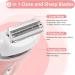 YHC Women's Rechargeable Electric Razor for Leg, Underarm, and Bikini Hair Removal - Buy Online on GoSupps.com