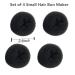 4 Pack Small Hair Bun Maker for Kids & Girls - Mini Chignon Doughnut Shaper - Black, 2.4 Inch - Buy Online on GoSupps.com