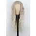 Porsmeer Long Curly Blond Ombre Wig for Women | Natural Afro Everyday & Cosplay Costume | Light Gold Halloween & Carnival Wig - Buy Online on GoSupps.com