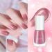 Pink Nail Varnish Shimmering Pink Nail Polish Quick Dry Long Lasting Nail Polish Breathable Nail Polish No Need Cure Chip-resistant Nail Varnish DIY at Home Manicure - Buy Online on GoSupps.com