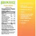 BrainJuice Brain Support Shot Gluten Free Supplement Shots for Energy & Focus Healthy Drinks with Alpha GPC Vitamin B & Organic Green Tea Extract Caffeine Peach Mango 2.5 fl oz 12 Pack Original Peach Mango - Buy Online on GoSupps.com