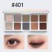 Eyeshadow Palette 10Colors Blendable Beauty CosmeticsEyeshadow Palette for Travel and Makeupfor Women Wife Girlfriend Mom BD401 - Buy Online on GoSupps.com