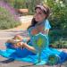 Disney Princess Jasmine LED Makeup Mirror with Standing Base - 3 Color Modes for Travel or Bedroom - Buy Online on GoSupps.com
