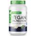 Vegan 7K Protein - 1kg - Vanilla Blackcurrant - Purely vegetable protein powder with proteins from rice almond soy peas h