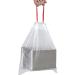Pekky 2.6 Gallon Small Drawstring Trash Bags Clear Heavy Duty 120 Counts - Buy Online on GoSupps.com