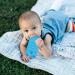 2 Pcs Remote Control Baby Teething Toys - BPA Free Silicone Teething Toys for Babies 3-12 Months - Chew Toys for Boys and Girls (Gray+Blue) - Buy Online on GoSupps.com