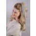 Stylbreaker Women s Retro Bow Hair Tie - Elastic Scrunchie Light Gray Braid Hair Band (04027014) - International Shipping Available - Buy Online on GoSupps.com