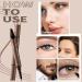 2-in-1 Magic Quad Eyebrow Pencil with Quad Micro Fork Applicator and Precision Brush Head 2024 New 3D Waterproof Sweatproof Microblading Eyebrow Pencil Contour Pencil Long Lasting Natural Eyebrow - Buy Online on GoSupps.com