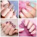 500 Pcs Artificial Nail Tips | Acrylic Coffin Fake Nails with Glue & Box for Women & Girls Perfect Natural Look - Buy Online on GoSupps.com