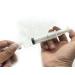 Mose Cafolo 100pcs 5ml Empty Cosmetic Tubes - White Lotion Bottles with Screw Cap & Free Syringe Gift - Ideal for Toiletries and Travel - Buy Online on GoSupps.com