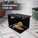 Pet Prime Indoor Dog Crate Cover - Durable Polyester Kennel Cage for 24 Inch Wire Crate - Windproof, Anxiety-Relief for Small and Large Dogs - Buy Online on GoSupps.com