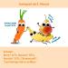 Baby Cheeky Friends Organic Baby Brass: Vegan 6-Pack of Pear Banana & Carrot - No Sugar or Salt Additives for 5+ Months - Buy Online on GoSupps.com