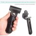 Double Butterfly Razor Plane Wet Razor - Chrome Safety Razor Set with H3 Stand & Leather Case - Buy Online on GoSupps.com