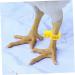 Sosoport 100pcs Disposable Chicken Leg Ring Labels Chicken Bands Farm Marker Tools Guinea Plastic 3x1.8cm Yellow - Buy Online on GoSupps.com