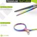 Cynamed Set of 2 Rainbow Stainless Steel Hemostat Forceps - 5 inch Small Pliers - Buy Online on GoSupps.com