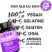 Sleep and Serenity Gummies "Bring Me a Dream" | 42 Vegan Gummies | Food Supplement based on Melatonin Saffron Melissa | Made in France | Love and be Loved - Buy Online on GoSupps.com