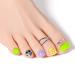 AIMeili 550 Pieces Clear Transparent False Toe Nails - Full Cover Artificial Toenail Tips with Storage Box - Buy Online on GoSupps.com
