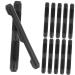 Lalafina 10 pairs of slipproof cover made of silicone q handles Anti-ear-bone Silicone without sleeve ear cups for sunglasses Anti-slip handles nostrils.
