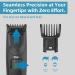 Men's Beard Trimmer - 40 Length Adjustable Professional Stainless Steel Electric Grooming Clipper for Mustache & Facial Hair Perfect Gift for Men Dads & Him - Buy Online on GoSupps.com