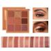Perfect Flower Eyeshadow Palette - 9 Matt Vegan Colors | Premium Makeup Cosmetics - Buy Online on GoSupps.com