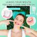 Mouthwash Lot de 20 rince-bouche jetables et portables pour une haleine fra che prot ge les dents et nettoie la bouche pratique pour les d placements (p che) - Buy Online on GoSupps.com