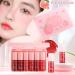 TITIMORE Lip Tint Stain Set - 6 Colors , Waterproof Long Lasting Korean Lip Gloss - Multi-Use Lip and Cheek Tint - Buy Online on GoSupps.com