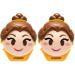 Lip Smacker Disney Beauty And The Beast Belle Emoji Flavored Lip Balm Belle Last Rose Petal Clear For Kids (Pack of 2)
