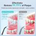 Water Dental Teeth Flosser Pick - 300ML Rechargeable Cordless Oral Irrigator IPX7 Waterproof Travel Cleaner with Jet Tips - Effective Teeth Cleaning - Buy Online on GoSupps.com