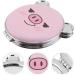 1pc Folding Vanity Mirror Makeup Mirror Small Pig Compact Mirror Cosmetic Pocket Mirror Compact Mirror for Women Compact Hand Mirror Pocket Mirror for Women Cartoon Miss Animal Abs - Buy Online on GoSupps.com