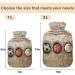 Naanle 1L Football Basketball Baseball Heat Bottle - Transparent Hot Water Bottle for Hand/Foot Pain Relief & Heat Therapy - Buy Online on GoSupps.com