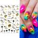 12 Sheets Beach Nail Art Stickers Decals Self Adhesive Coconut Summer Whale Fish Sea Ocean Shell Marine Life Summer Design Manicure Tips Nail Decoraci n para U as for Women Girls - Buy Online on GoSupps.com