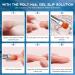 Morovan Slip Solution Poly Gel 8oz - Easy DIY Nail Extension Gel with Anti-Stick Brush - Clear and Convenient Gel Solution at Home - Buy Online on GoSupps.com