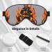 SSIMOO Firefighter Eye Mask | Soft & Breathable Sleep Patch for Women | Perfect for Travel & Relaxation | Black - Buy Online on GoSupps.com
