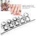 LANTRO JS Stainless Steel Nail Tip Clips 2 1.2 0.7 inches Nail Extension Quick Building Nail Tips Clip Nail Extension Clips Multifunctional Nail Art Accessories - Buy Online on GoSupps.com