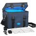 COOSPIDER UV Sanitizer Box w/Timer  Portable Large Cleaner Bag without Ozone  UVC Light Sterile Tote  Disinfect for Mask  Cell Phone  Baby Bottle  Key  Towel  USB 5V DC Input