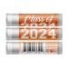 Class of 2024 Graduation Lip Balm - Orange - Set of 3 | Perfect Graduation Gift for Students - Buy Online on GoSupps.com