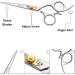 Hair Cutting Scissors Haircut Shears Professional Barber Hair Trimming Razor Edge Scissor Japanese Stainless Steel 6.5 inch for Hairdressing Home Salon - Buy Online on GoSupps.com